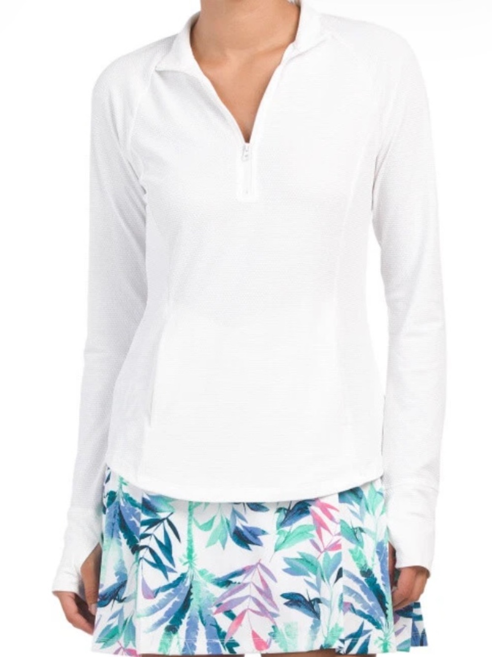 Tommy Bahama Golf Zip up Shirt